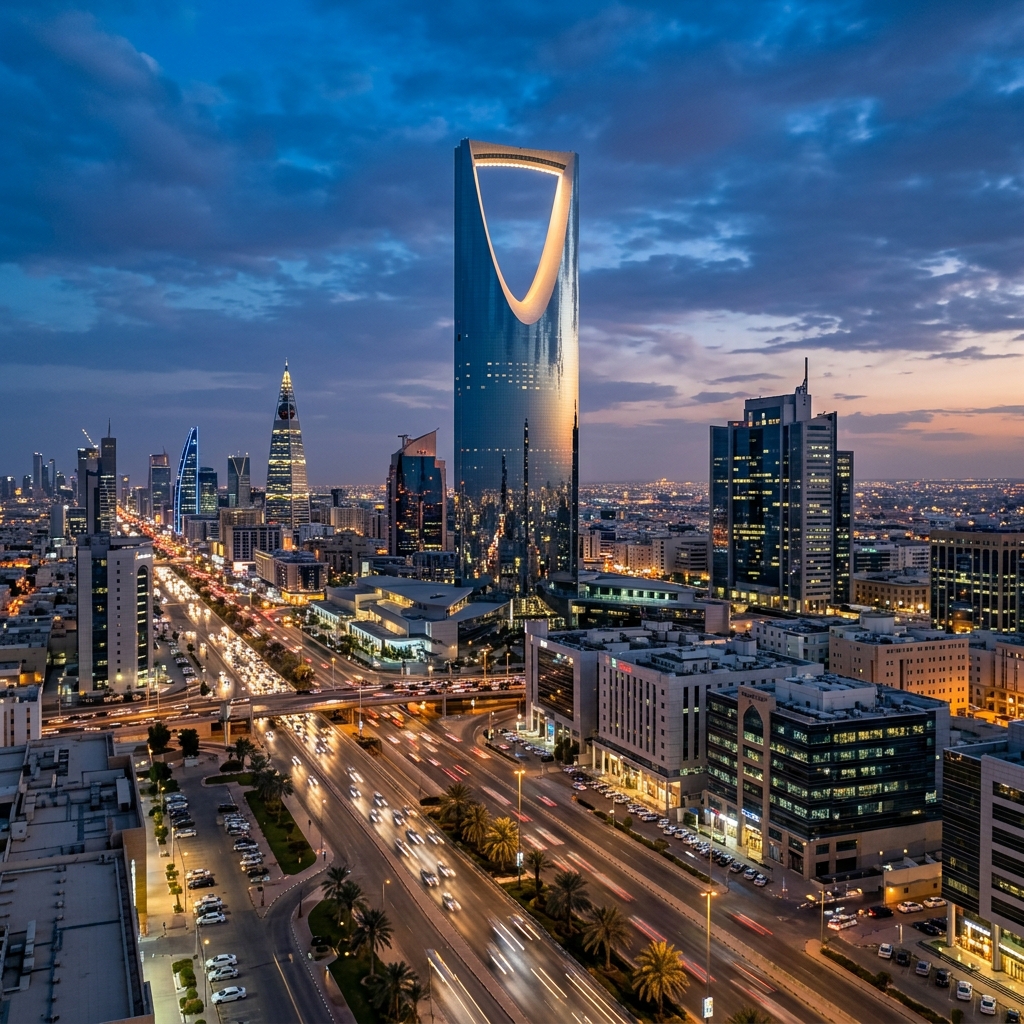 Riyadh, Saudi Arabia Skyline